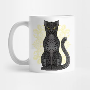 Black Leopard Mug